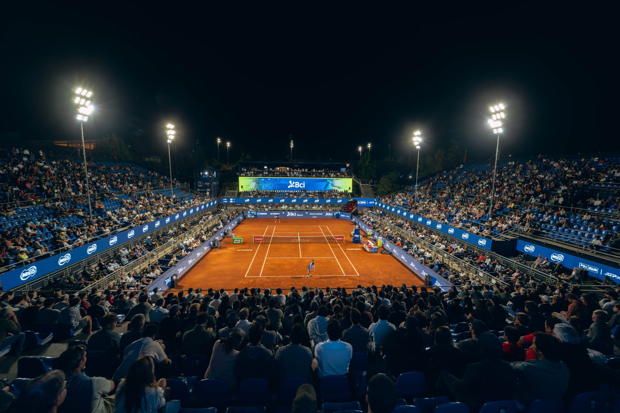 Santiago, la última estación de la gira que define el carácter del tenis sudamericano